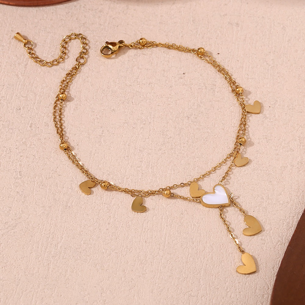 Layered Anklet