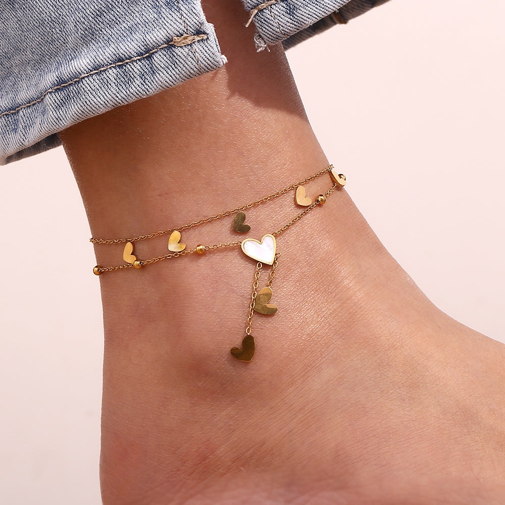 Layered Anklet