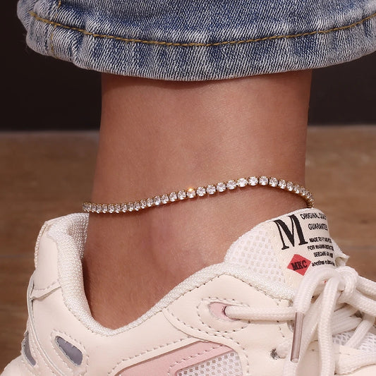 Zircon Anklet