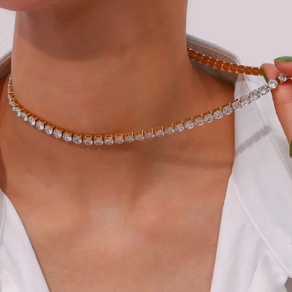 Luxury Tennis Chain Necklace