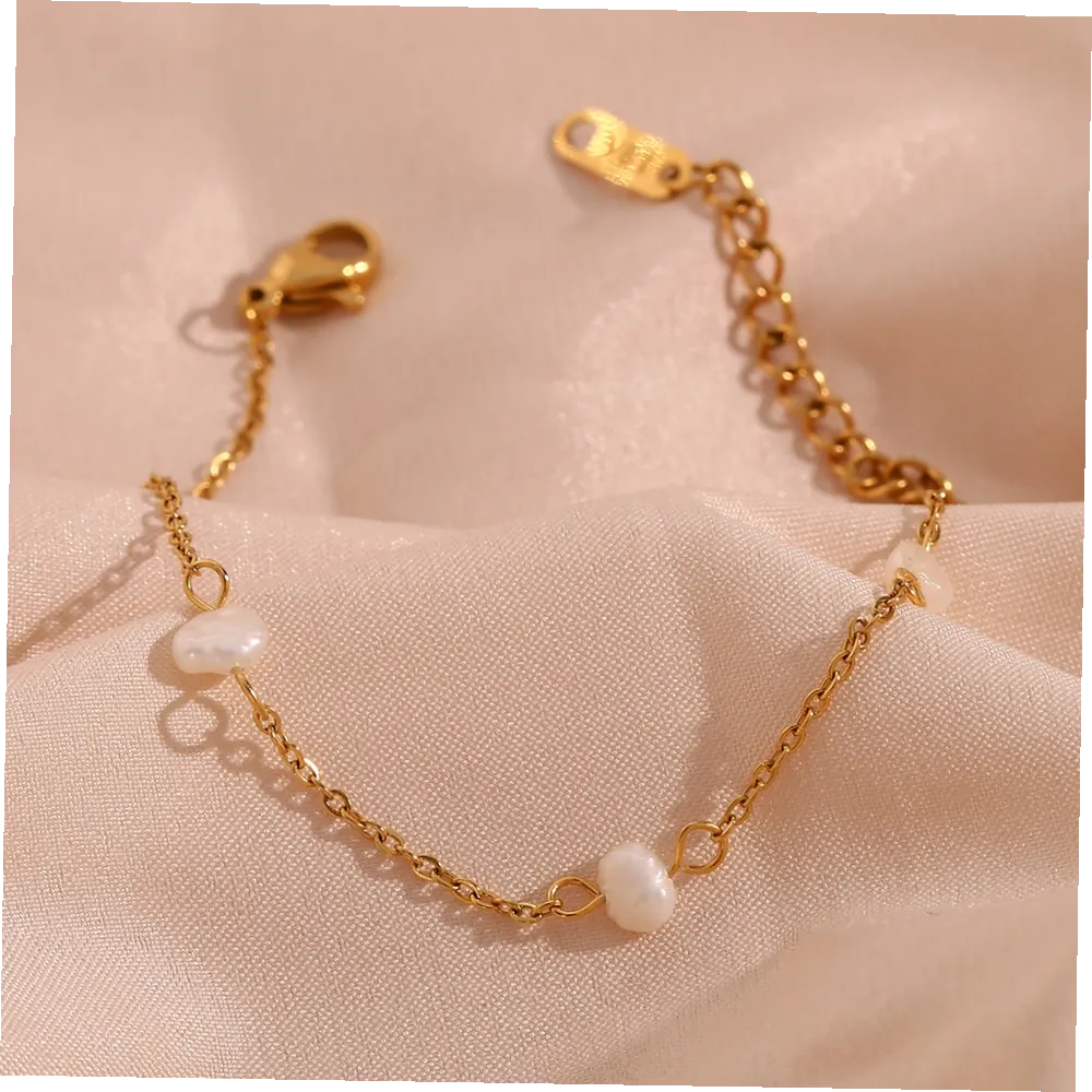 Thin Pearl Bracelet